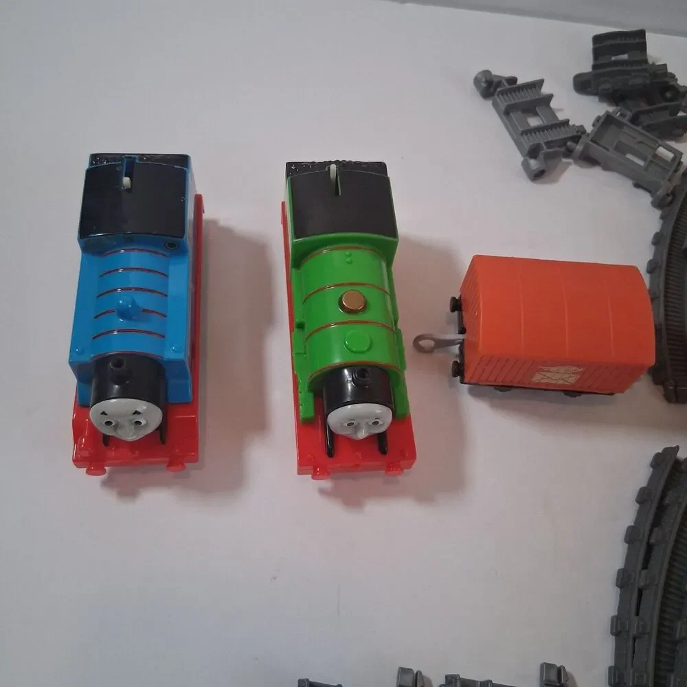 Thomas and Friends Trackmaster 2-in-1 Track Builder Set! Plus Percy READ!